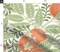 Green Orange Fruit Citrus Garden Oranges Botanical Italy Grove Orchard Floral Large Scale Custom Printed Fabric by Spoonflower Various Fabrics by the Yard or Fat Quarter